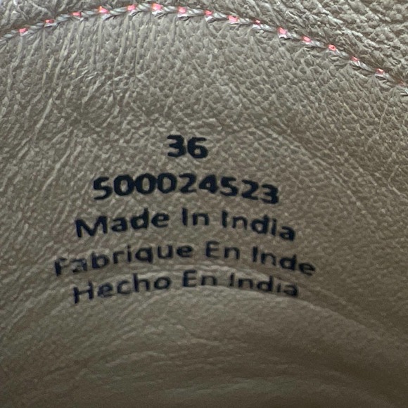 Free‎ People blush pink Sienna ruffle mule size 36 - Picture 5 of 7